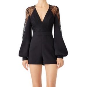 Alexis NWT romper size XS black
